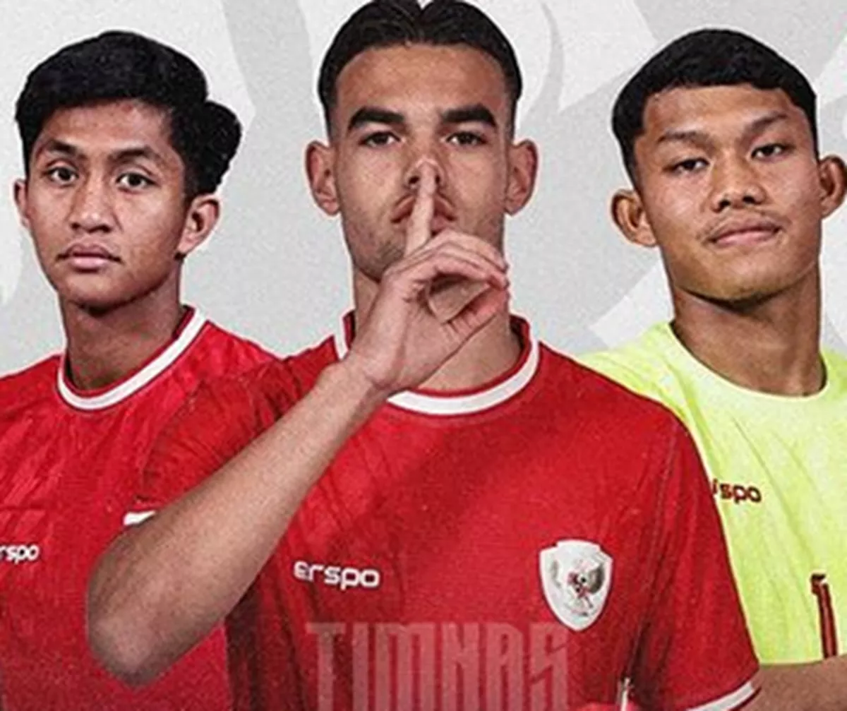 Para pemain Timnas Indonesia U-19 kala berlaga.